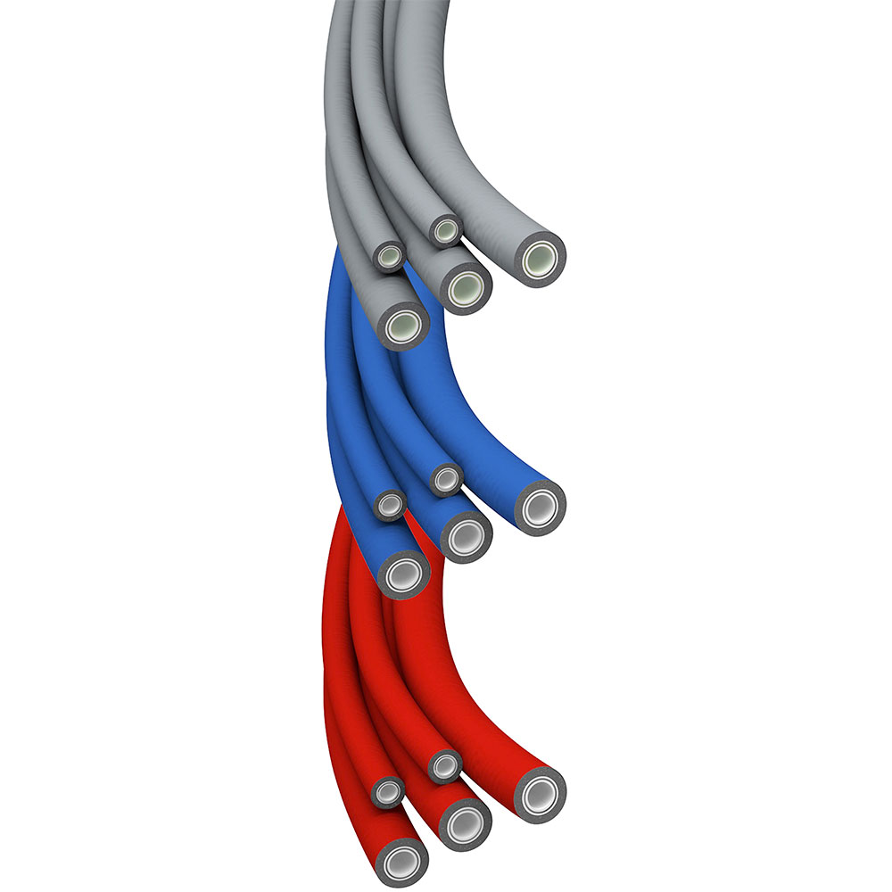 tubo multistrato pe-rt rivestito termico